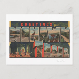 Massachusetts - Greetings from Mohawk Trail 2 Postcard