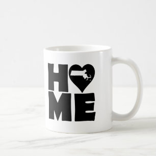 Massachusetts Home Heart State Mug or Travel Mug