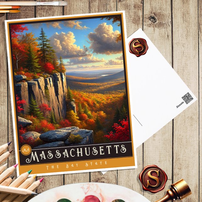 Massachusetts | Hyper-Realistic State Postcard (Creator Uploaded)