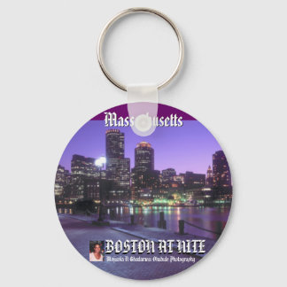 Massachusetts Keychain by Mojisola A Gbadamosi Oku