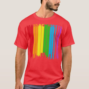 Massachusetts LGBT Gay Pride  T-Shirt