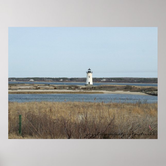 Massachusetts Lighthouse Poster (Front)