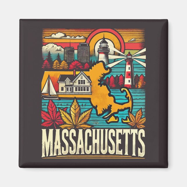 Massachusetts Magnet (Front)