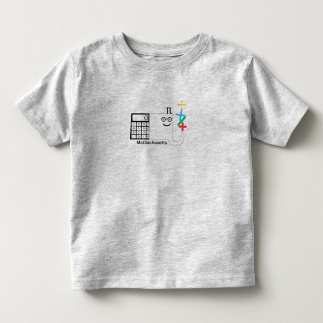 Massachusetts Mathachusetts Toddler T-Shirt (Front)