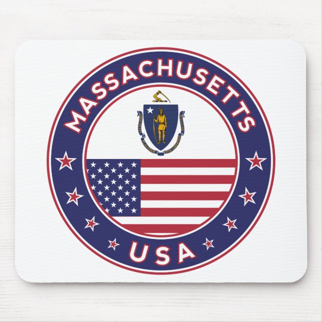 Massachusetts Mouse Mat (Front)