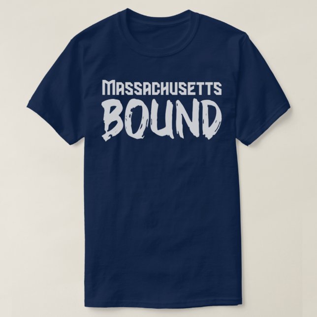 Massachusetts moving gift  T-Shirt (Design Front)