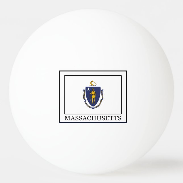 Massachusetts Ping Pong Ball (Front)
