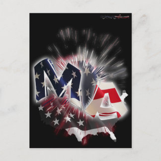 MASSACHUSETTS POSTCARD