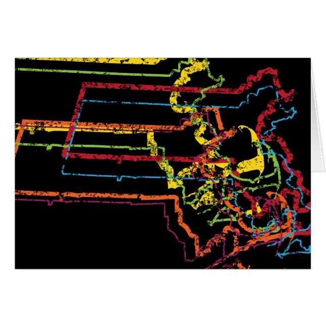 massachusetts pride blur (Front Horizontal)