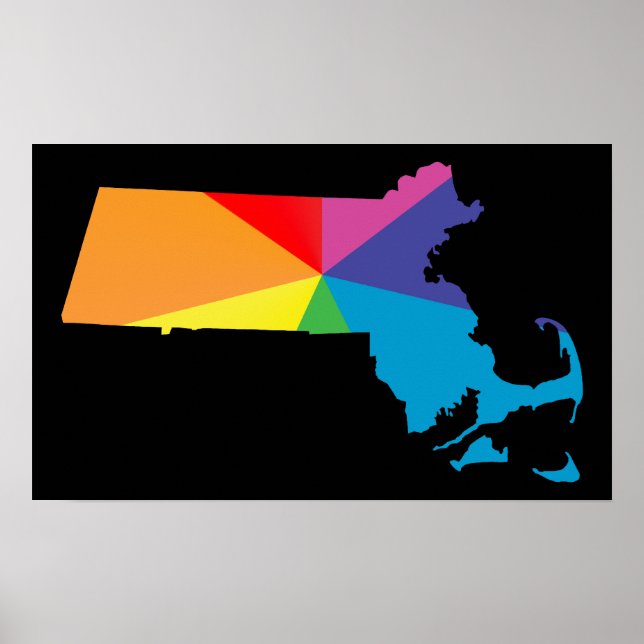 massachusetts pride. poster (Front)