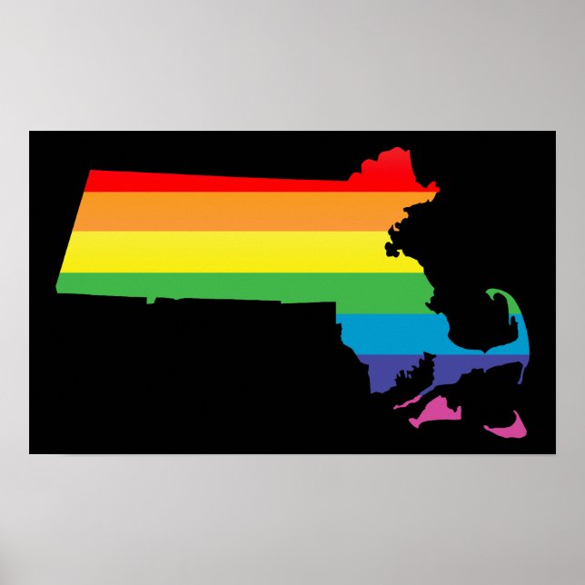massachusetts pride. poster (Front)