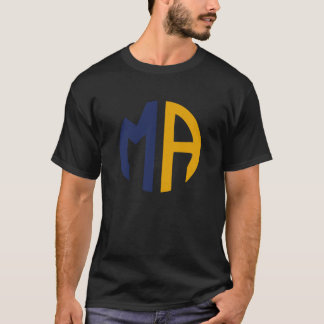 Massachusetts State Abbreviation T-Shirt