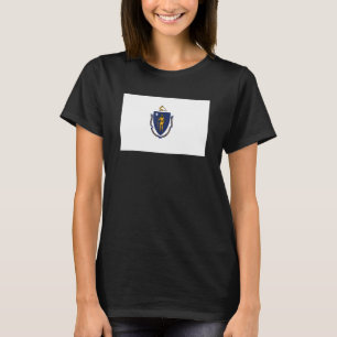 Massachusetts State Flag State Of Massachusetts So T-Shirt