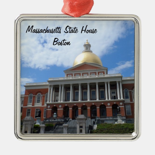 Massachusetts State House, Boston Metal Tree Decoration (Front)
