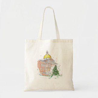 Massachusetts State House Tote Bag