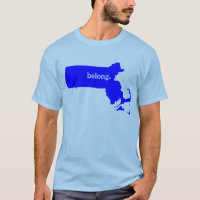 Massachusetts State Map Belong