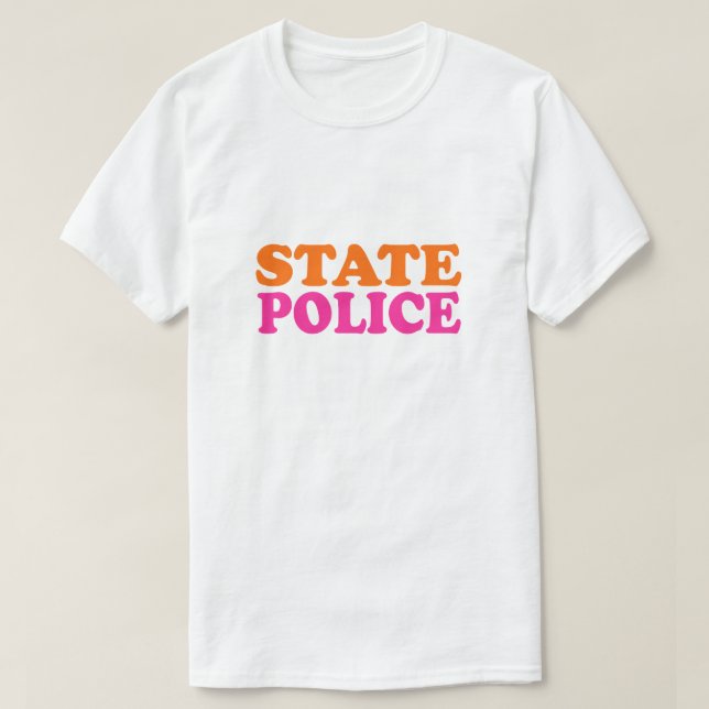 Massachusetts State Police T-Shirt (Design Front)