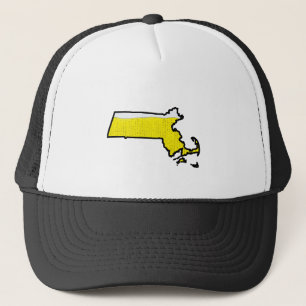 Massachusetts State Trucker Hat - Beer
