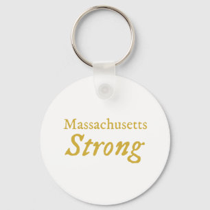 Massachusetts Strong Key Ring