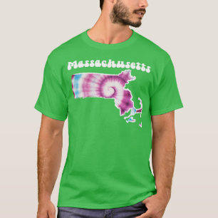 Massachusetts Tie Dye  T-Shirt