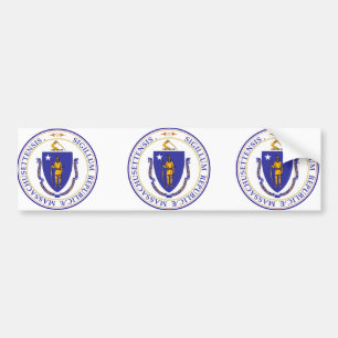 Massachusetts, USA Bumper Sticker