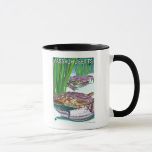 MassachusettsCrab and Fisherman Mug