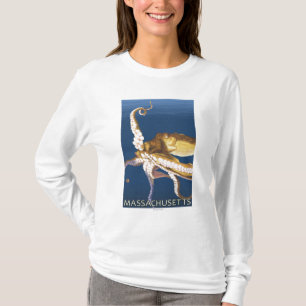 MassachusettsOctopus Scene T-Shirt