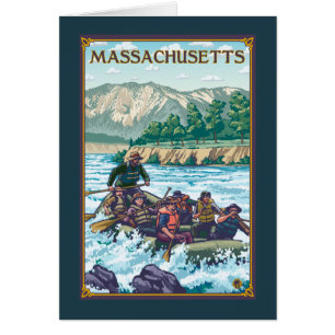 MassachusettsRiver Rafting Scene