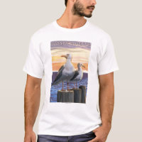 MassachusettsSea Gulls Scene