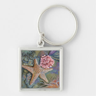 MassachusettsTidepool Scene Key Ring