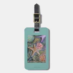 MassachusettsTidepool Scene Luggage Tag