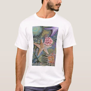 MassachusettsTidepool Scene T-Shirt