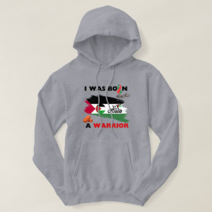 Massacre In Palestine And Gaza, Hero's War Flag Hoodie