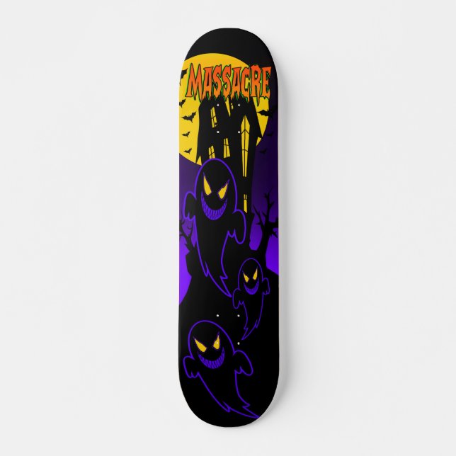 Massacre: Spectre Skateboard Deck (Front)