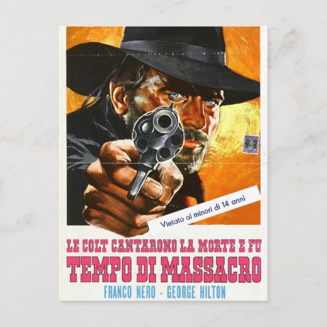 MASSACRE TIME POSTCARD (Front)