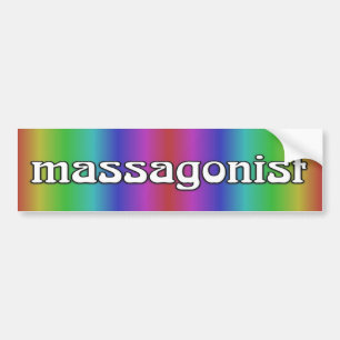 Massage 1 bumper sticker