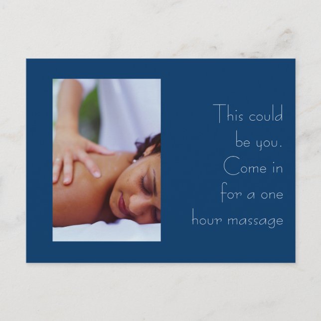 Massage & Bodywork Photos Postcard (Front)