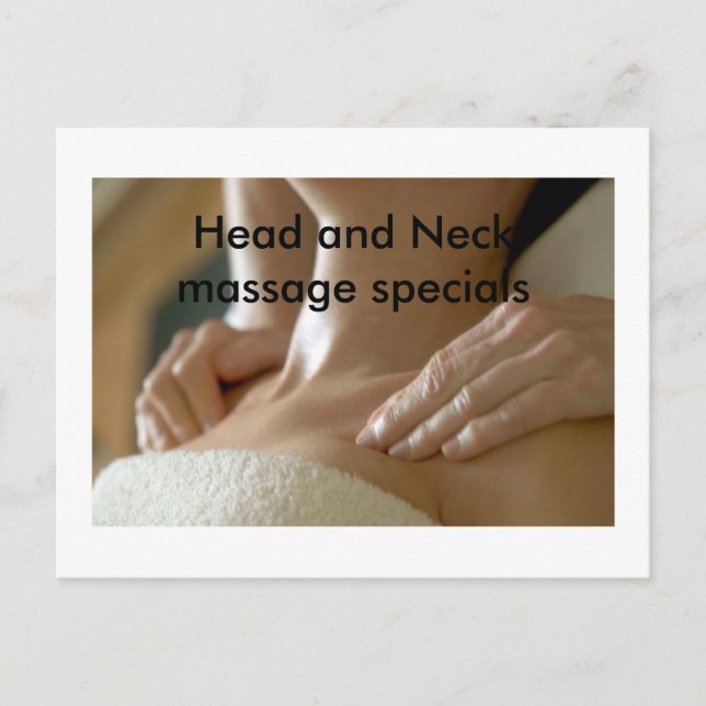 Massage & Bodywork Photos Postcard (Front)