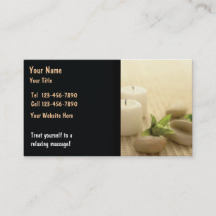Massage Business Card
