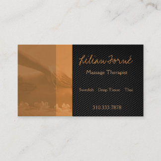 Massage Business Card
