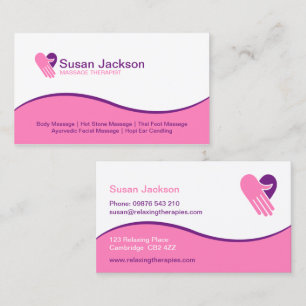 Massage Business Card