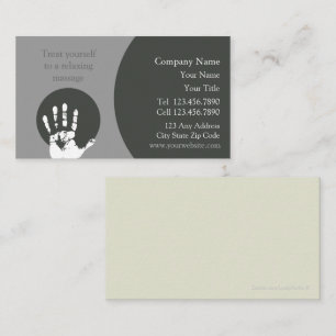 Massage Business Card