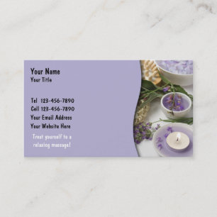 Massage Business Card