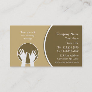 Massage Business Card