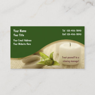 Massage Business Card