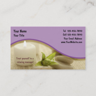 Massage Business Card_1 Card