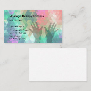Massage Business Cards