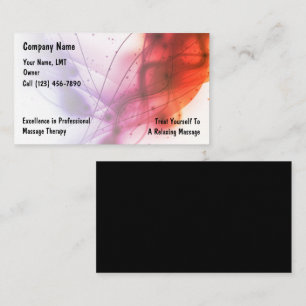 Massage Business Cards