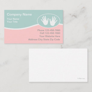 Massage Business Cards
