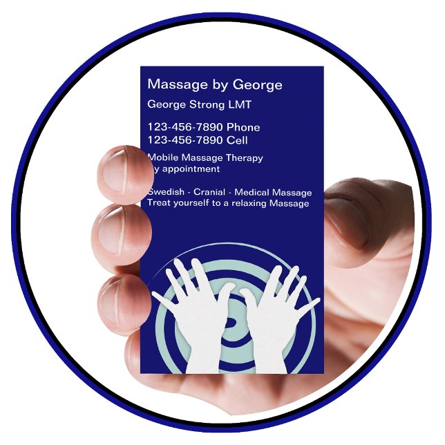 Massage Business Cards (Creator Uploaded)